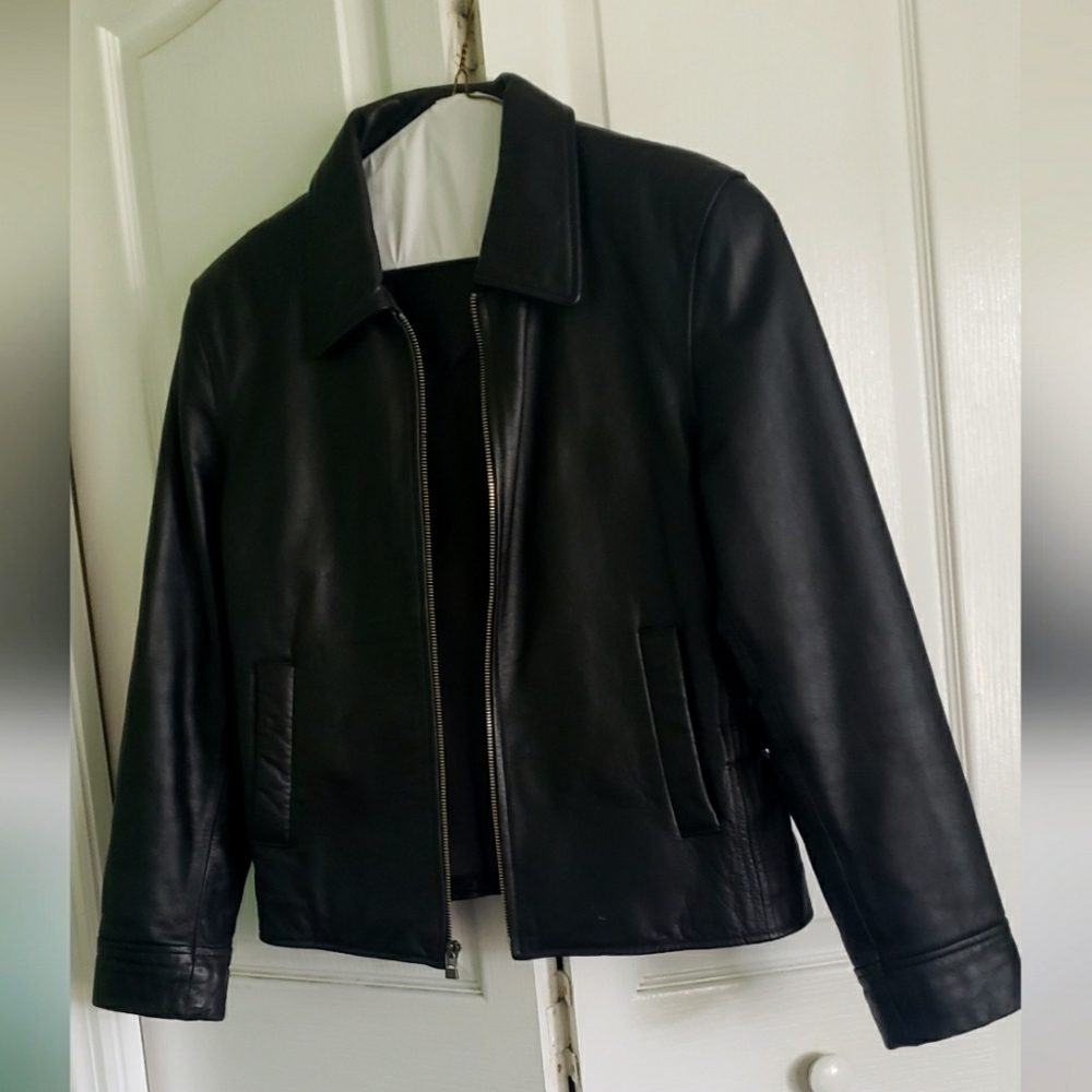Genuine leather jacket